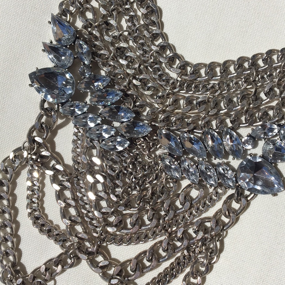 Baublebar Silver Statement Necklace - image 3